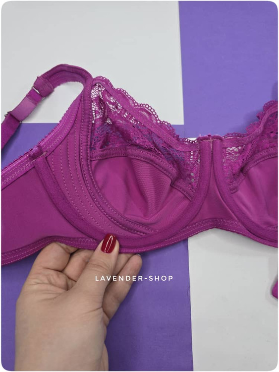 سوتین مینیمایزر بنفش EMA کاپ C کوچک کننده و جمع کننده سینه