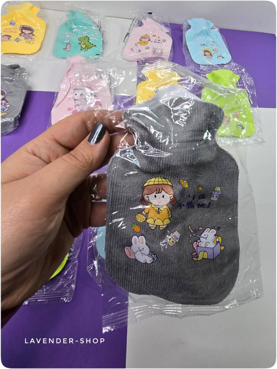 کیسه آب گرم سایز کوچک مناسب شورتکس طوسی