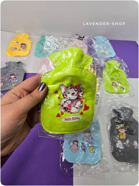 کیسه آب گرم مخصوص کاهش درد پریود رنگ سبز