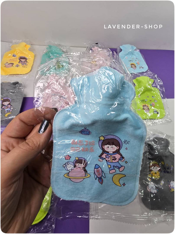 کیسه آب گرم مینی برای کاهش درد قاعدگی آبی