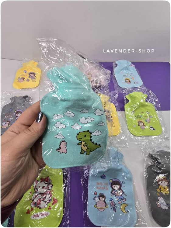 کیسه آب گرم جیبی برای کاهش دلدرد قاعدگی سبزآبی