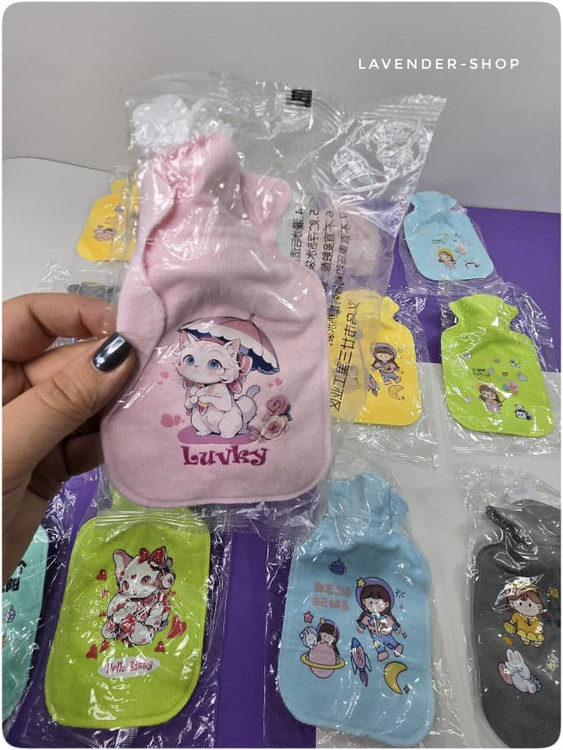 کیسه آب گرم مینی مخصوص جیب شورت پریودی صورتی