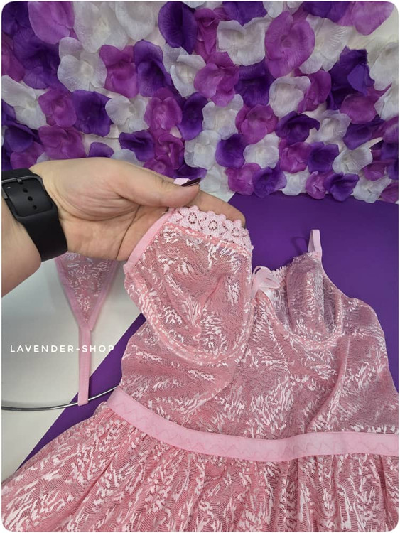 لانجری عروسکی فنردار سایز L و XL