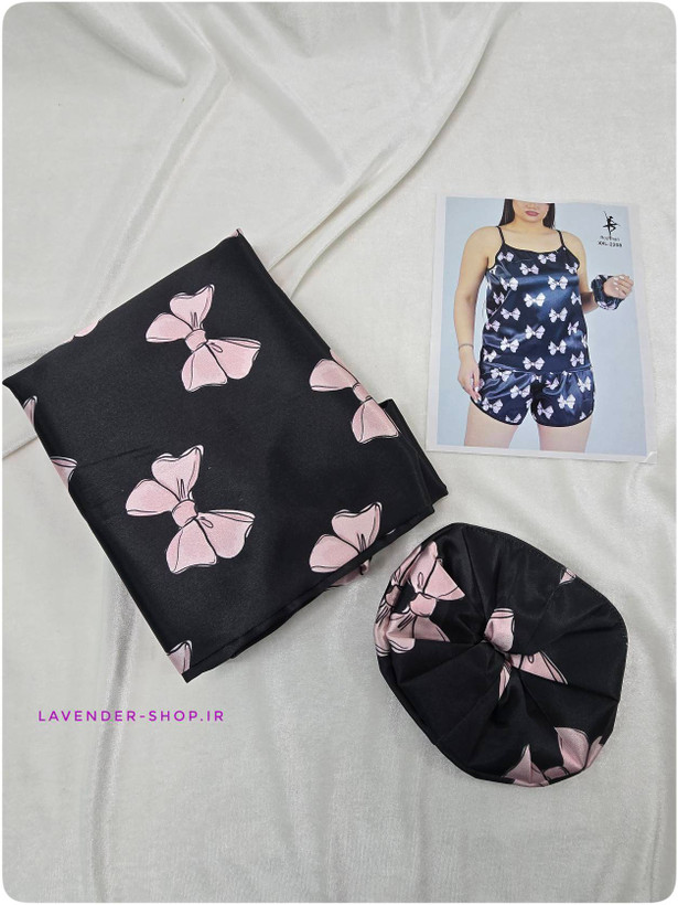 ست تاپ و شلوارک ساتن خوشگل XXL