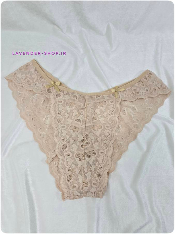 شورت زنانه گیپور سایز بزرگ با دوخت تمیز و فاق راحت مناسب استفاده طولانی