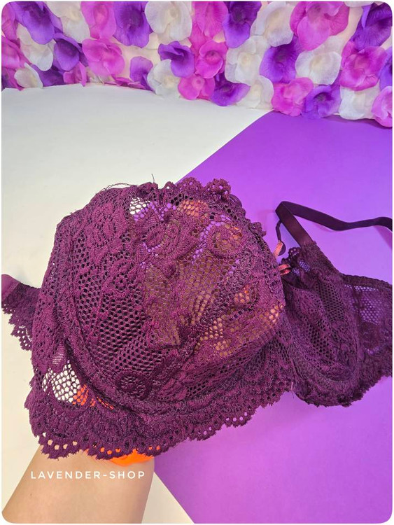 سوتین دانتل برجسته بسیار با کیفیت فنردار هارنس دار